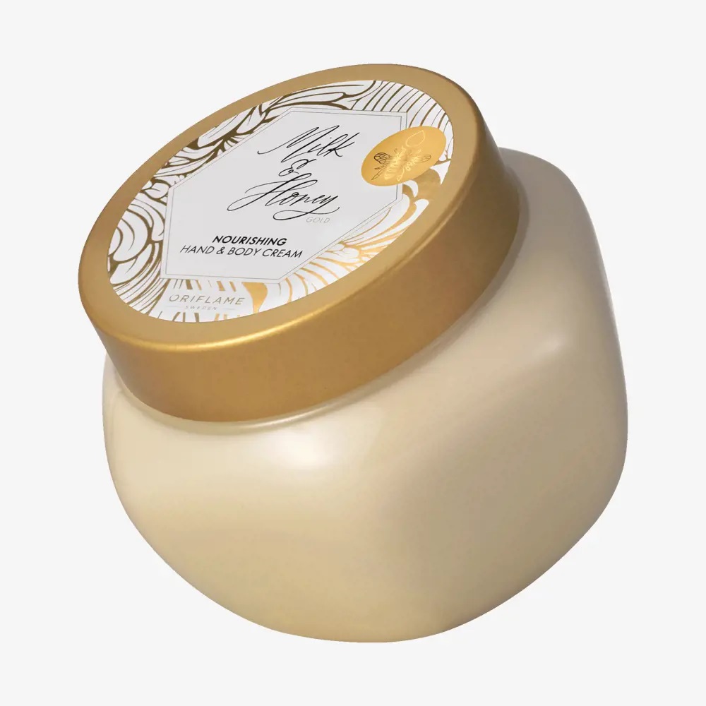 Crema Nutritiva para Manos y Cuerpo Milk & Honey Gold 250ml
