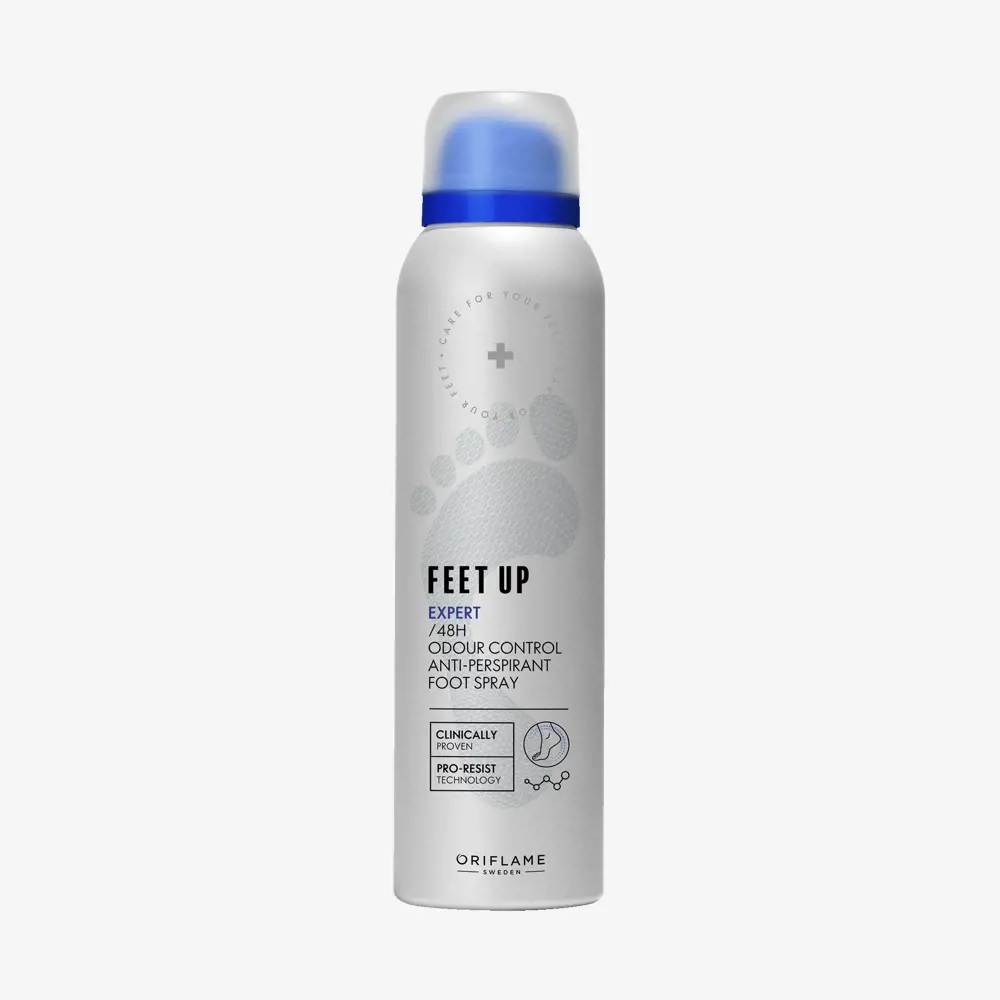Spray Antitranspirante para Pies Control de Olores 48h Feet Up Expert