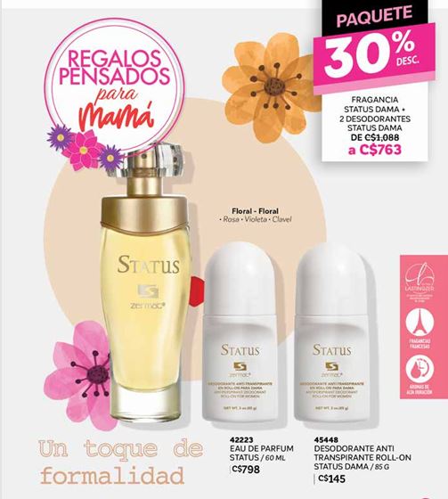 Eau de parfum status 60ml