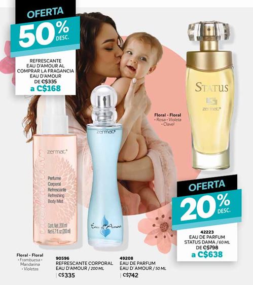 Refrescante corporal eau d´amour 200ml