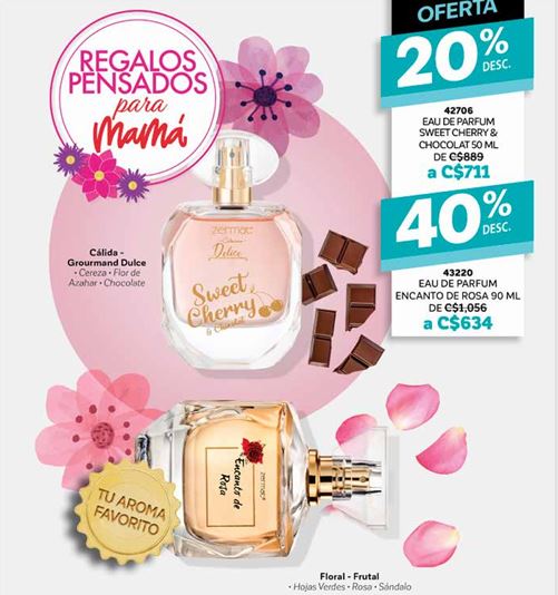 Eau de parfum sweet cherry & chocolat 50ml