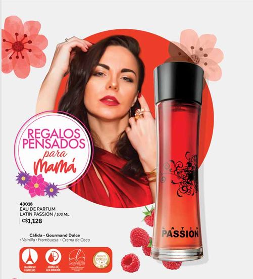 Eau de parfum latin passion 100ml