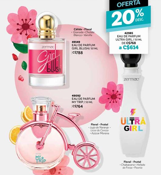 Eau de parfum girl blush 50ml