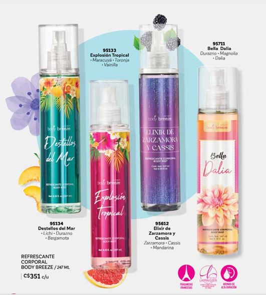 Refrescante corporal body breeze 247ml