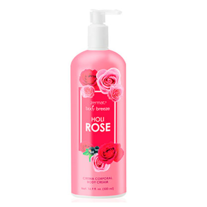 Crema corporal body breeze holi rose 500ml